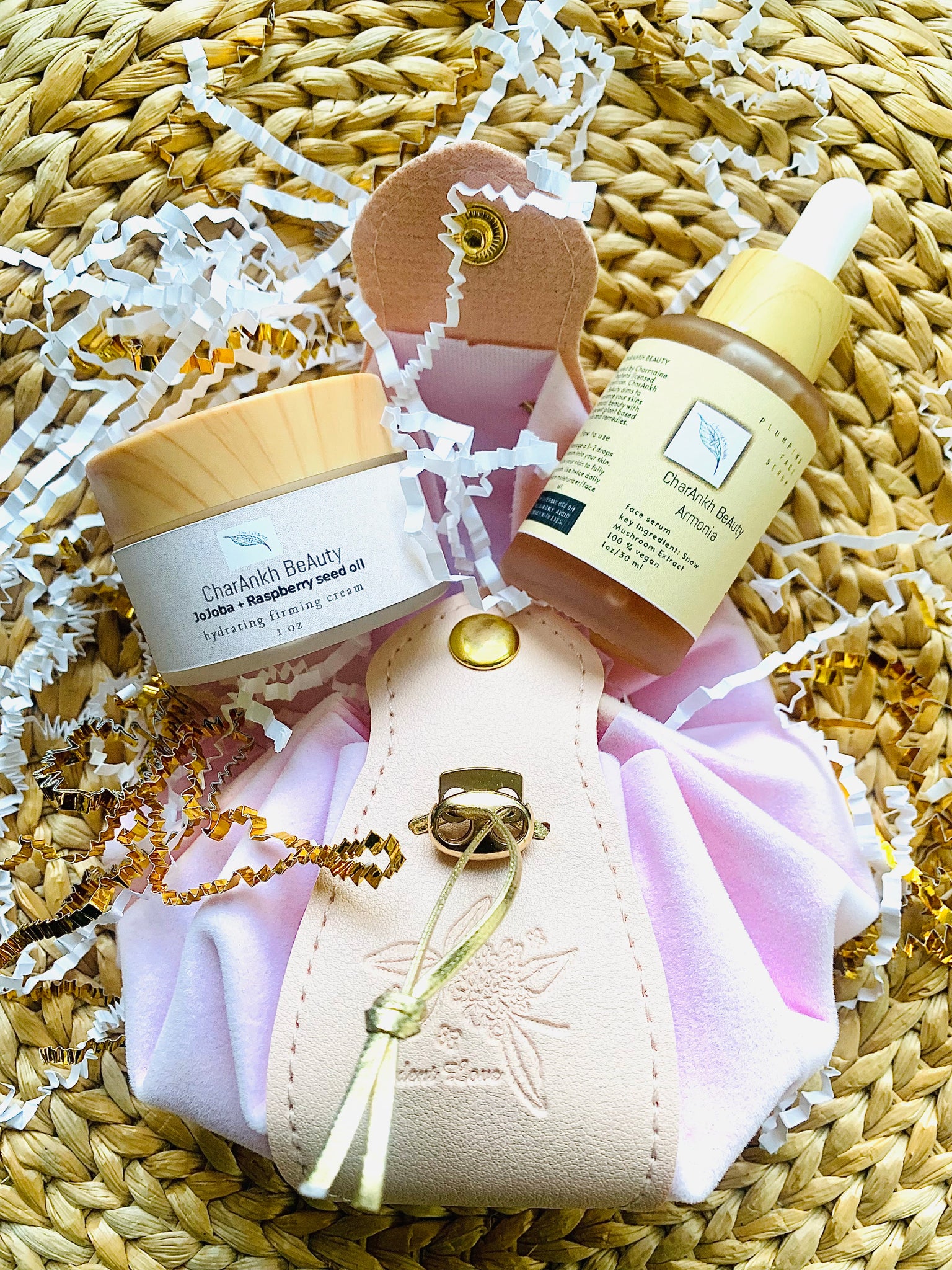 Armonia & Jojoba Raspberry cream Gift set – CharAnkh BeAuty